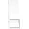 Ekena Millwork 5-in. W x 14-in. D x 14-in. H Baker Architectural Grade PVC Knee Brace BRCP05X14X14BKR - alternate 5